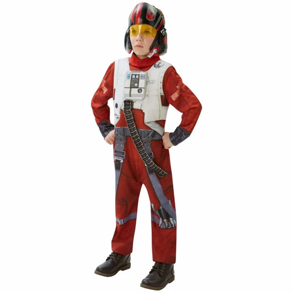POE X-Wing Fighter Deluxe Disney Star Wars Book Week Boys Costume Carousel 1