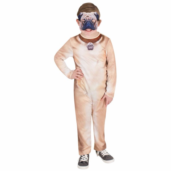 Pug Puppy Dog Pet Animal Book Week Unisex Girls Boys Costume Carousel 3