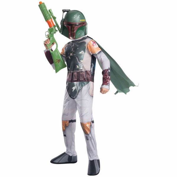 Boba Fett Disney Star Wars Movie Child Book Week Boys Costume Carousel 1