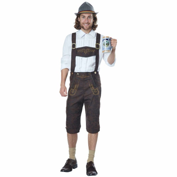 Oktoberfest Man Beer Volksfest Bavarian German Lederhosen Adult Mens Costume Carousel 1