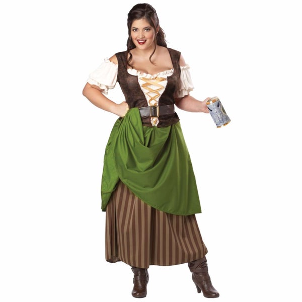 Tavern Maiden Beer Maid Renaissance Oktoberfest Medieval Womens Costume Plus Carousel 1