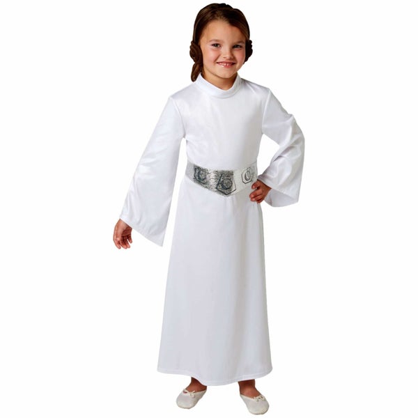 Princess Leia Deluxe Star Wars Movie Disney Book Week Child Girls Costume Carousel 1