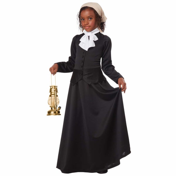 Susan B Anthony Harriet Tubman 1800s Colonial Olden Day Victorian Girls Costume Carousel 2