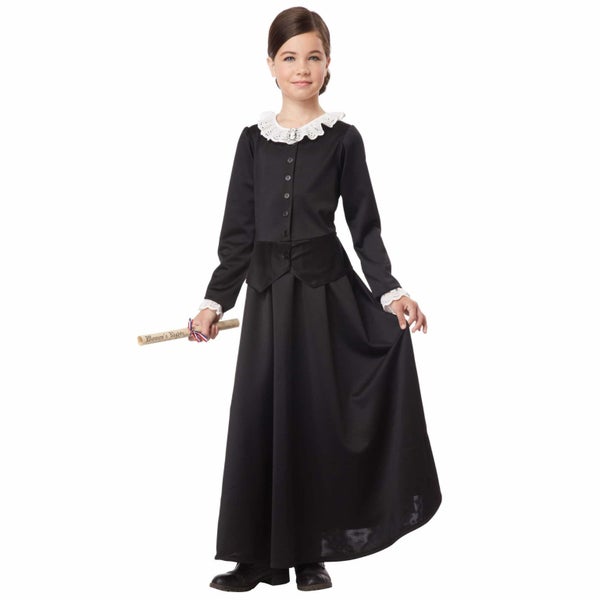 Susan B Anthony Harriet Tubman 1800s Colonial Olden Day Victorian Girls Costume Carousel 3
