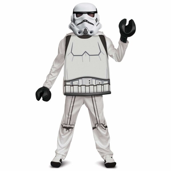 Stormtrooper Lego Star Wars Deluxe Disney Movie Child Boys Costume Carousel 1