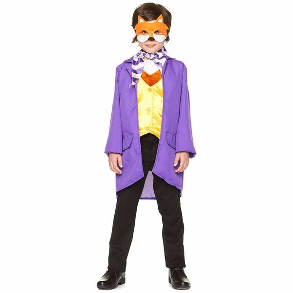 Mr Fox Orange Storybook Fancy Dress Book Week Kids Boys Costume Carousel 2