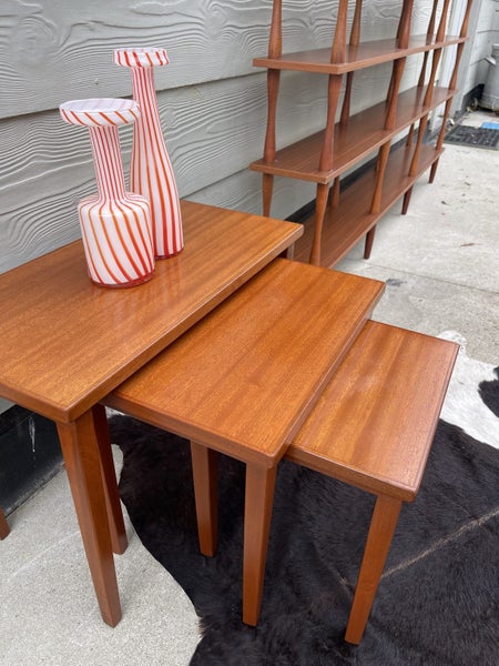 Mid century Don Lorong table nest Carousel 1