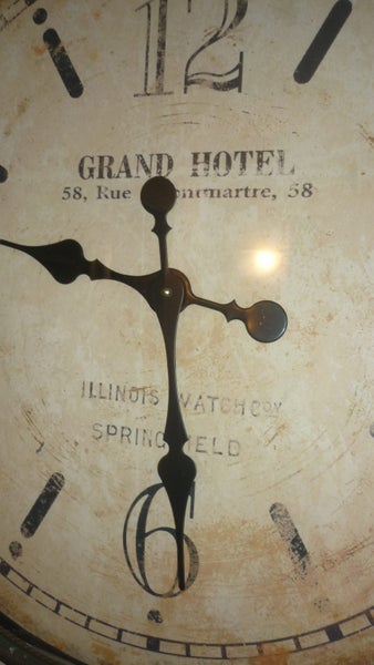 EXTRA LARGE WALL CLOCK Carousel 5