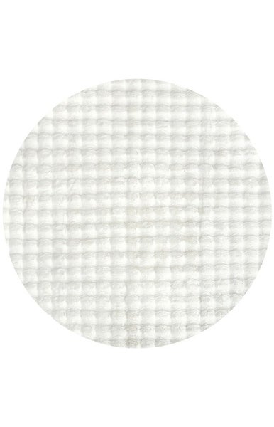 Washable Rug - White 150X150Cm Carousel 1