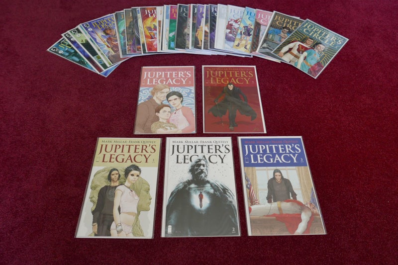 Jupiters Legacy - Mark Miller story - complete saga - all 32 issues - So cool ! Carousel 1
