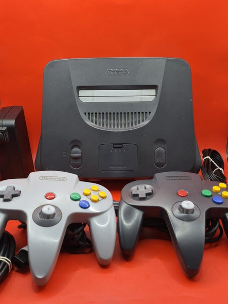 Nintendo 64 Console + Controllers + Cables Carousel 1