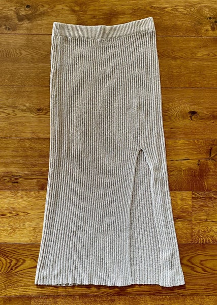 Full length Soft Fabric Skirt - Tan Carousel 1