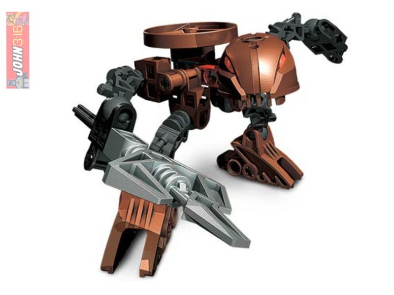 AWESOME 2005 LEGO RAHAGA BIONICLE - #4869 RAHAGA POUKS Carousel 1