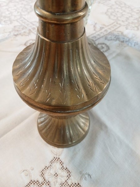 Retro brass vase Carousel 2