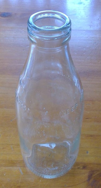 Vintage milk bottle Carousel 2