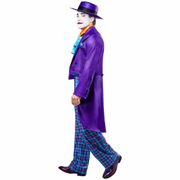 The Joker Deluxe DC Comic Supervillain Fancy Dress Up Adult Mens Costume Carousel 2