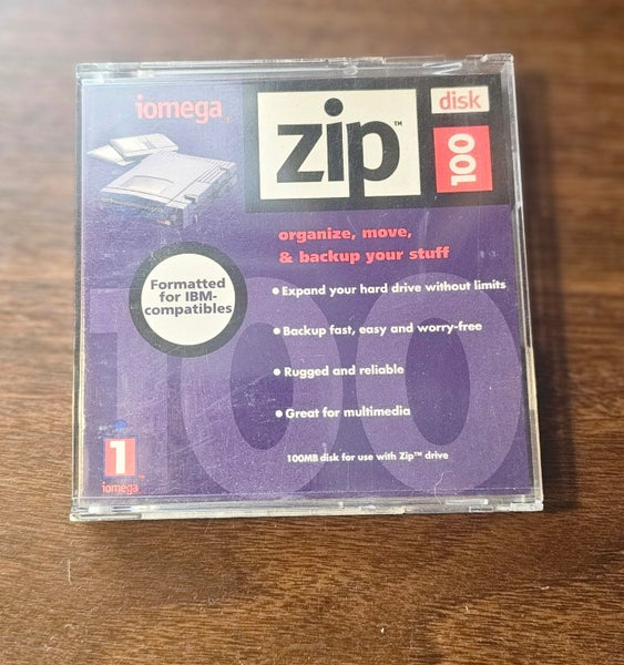 Iomega Zip 100 Disk - Formatted Carousel 3