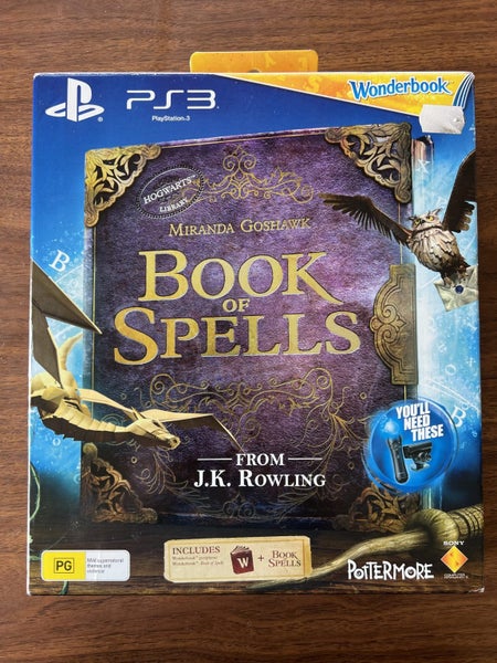 PS3 Wonderbook: Book of Spells (Harry Potter) Complete Box Set Carousel 7