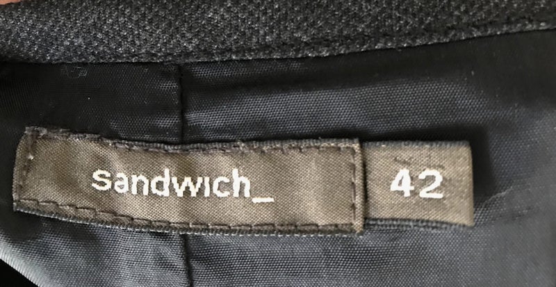 Sandwich Skirt Charcoal Grey Carousel 4