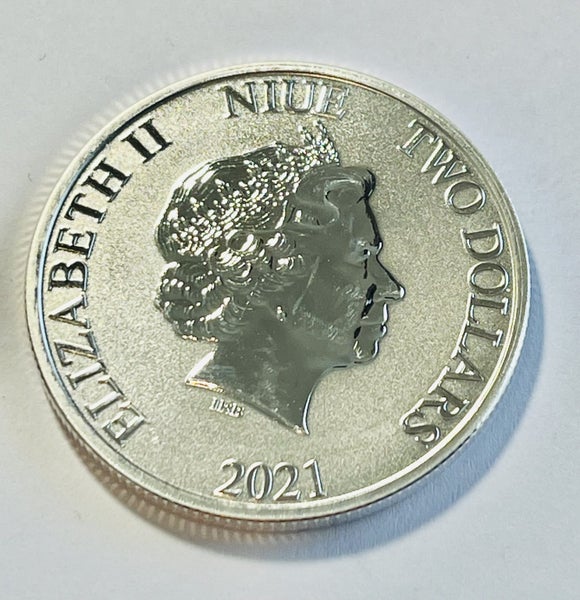 2021 Niue 1 oz Disney Lion King: Hakuna Matata BU Carousel 2