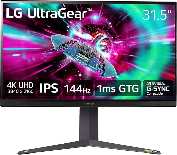 LG 32" 32GR93U-B 4K UHD 3840x2160 IPS 144Hz Gaming Monitor Carousel 1