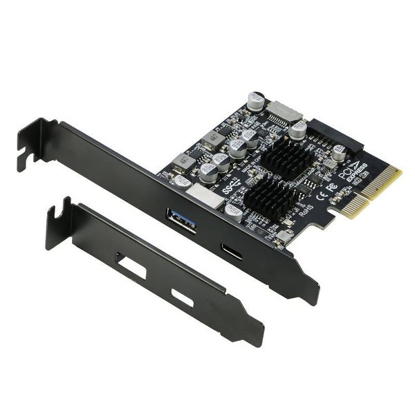 Simplecom Ec315 Pcie X4 To Port Usb 3.2 Gen Ii 10Gbps Type C And With Front Pane Carousel 1