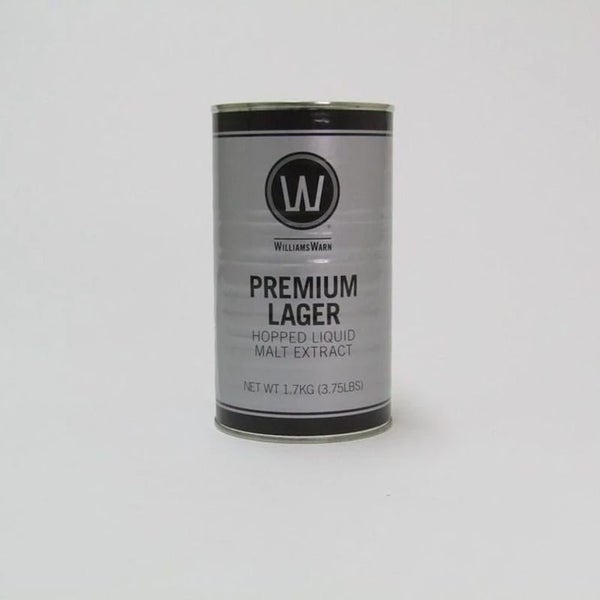 Williams Warn Premium Lager 1.7kg can Carousel 1