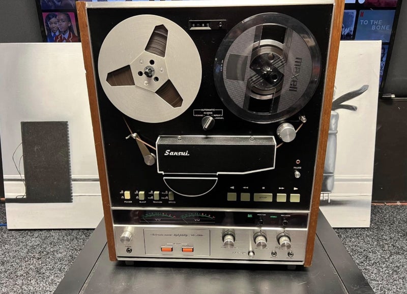 Vintage Sansui Reel to Reel SD-7000 Carousel 1