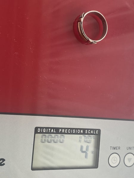 Vintage S/Silver Ring Carousel 3