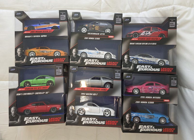 Jada 1:32 Fast n Furious Diecast cars Carousel 2