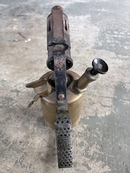 Vintage Brass Primus Blow Torch $1 Reserve Carousel 2
