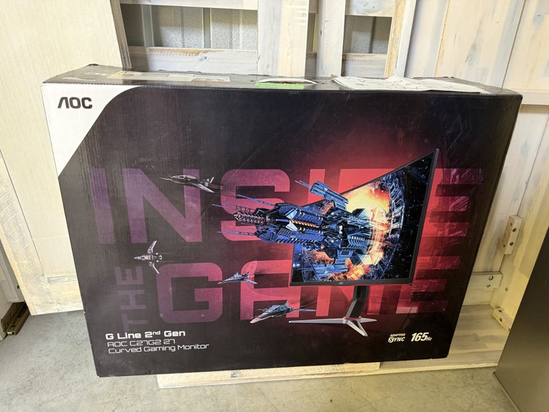 AOC 27” gaming monitor Carousel 1