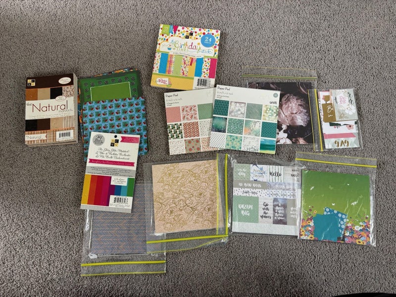 Junk journal, scrapbooking, or cardmaking supplies Carousel 2