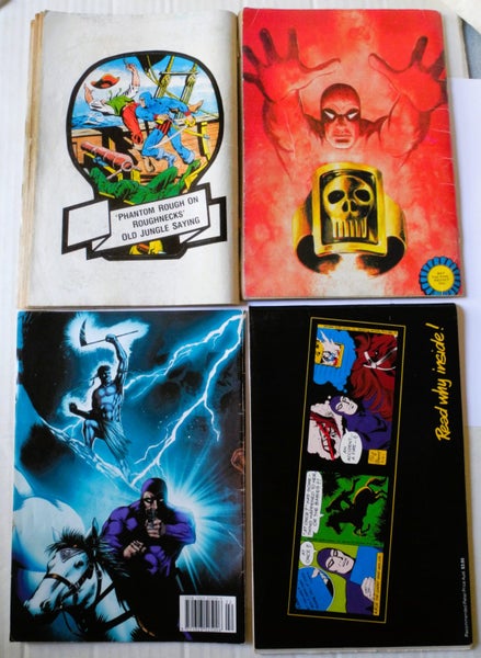 #* 4 x Retro "The Phantom" Comic Collections *# Carousel 2