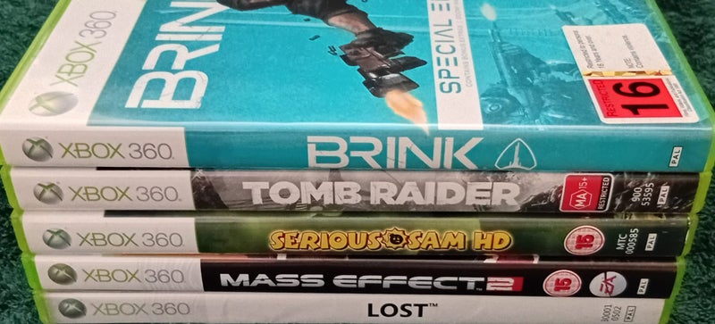 X5 XBOX 360 GAMES Carousel 1
