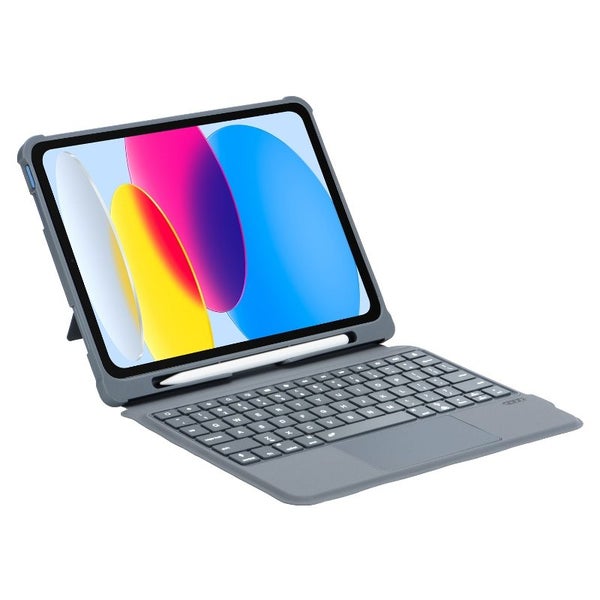 iPad 10th Gen / A16 2025 Backlit Trackpad Bluetooth Keyboard Removable Case Carousel 2