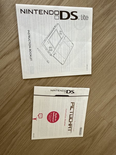 Nintendo DS lite special limited edition Mario Red Ds with 6 games Carousel 7