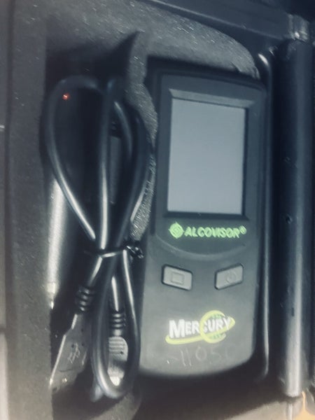 Alcovisor Professional Breath Alcohol Analyzer Mercury Carousel 7