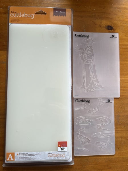 Cuttlebug long plate Carousel 1