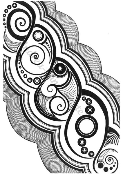 Creating VIII - Genuine Hand Drawn Manifestation Art - Print /47 - A3 - unframed Carousel 2