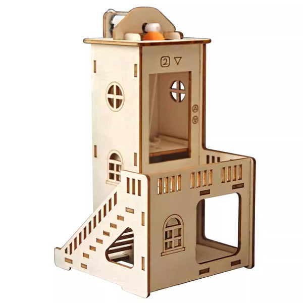 DIY Electric Elevator Model – STEM Science Project Carousel 2