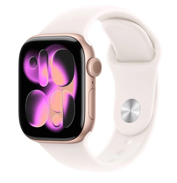 Apple Watch Series 11 42mm RoseGold /Light Blush GPS S Band (S/M) Mint Condition Carousel 2