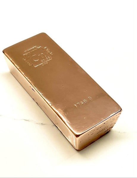 1745g huge copper bullion bar Carousel 3