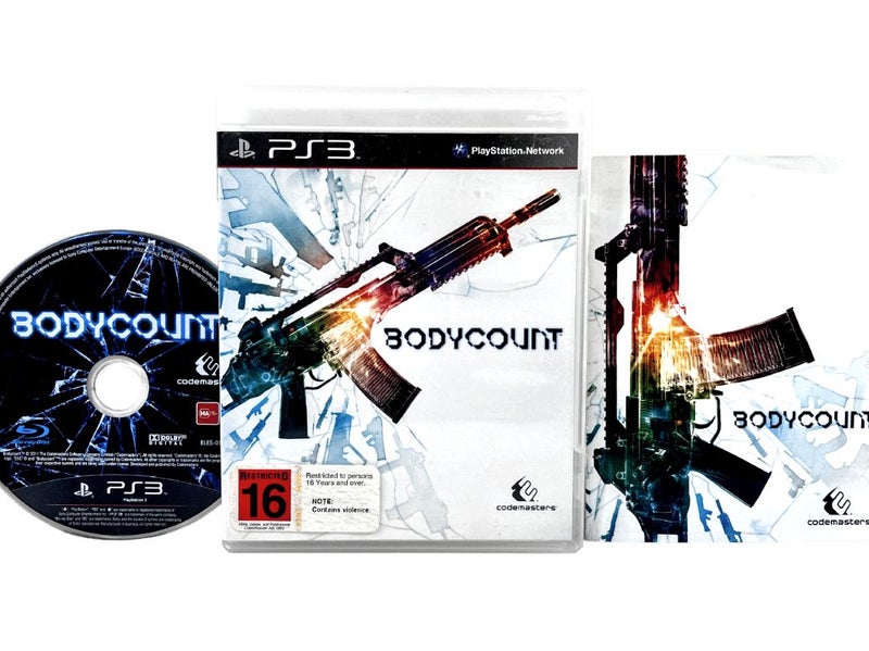 BODYCOUNT (PS3) Body Count *MINT COMPLETE* Carousel 1