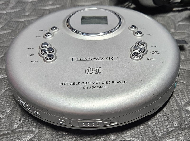 Transonic Portable CD Player + Case Carousel 2