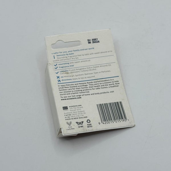 Ecostore Beeswax Lip Balm Almond Oil Carousel 2