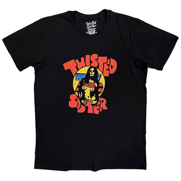 Twisted Sister 76 Band Logo T Shirt Carousel 1