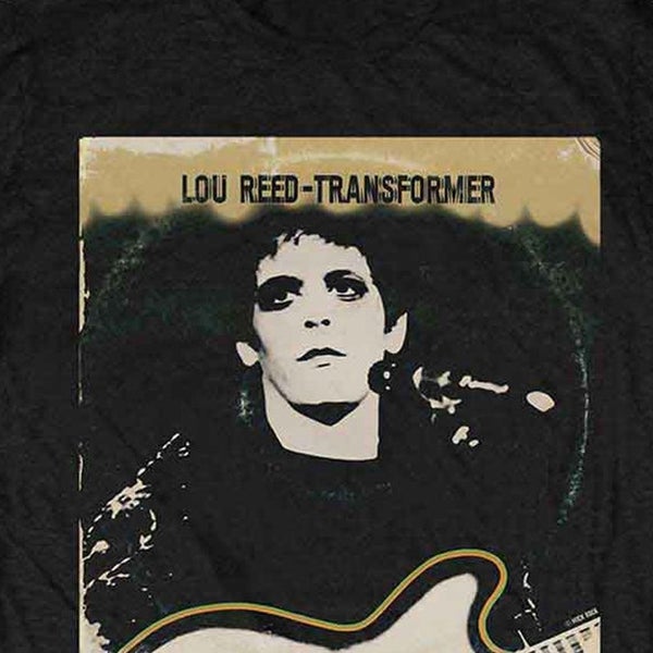 Lou Reed Transformer Vintage Cover T Shirt Carousel 2