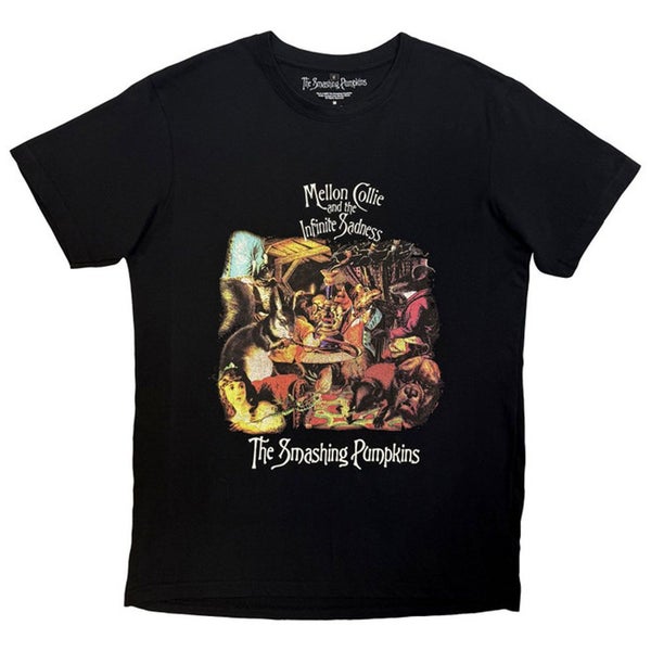 The Smashing Pumpkins Mellon Collie Animals Premium Carbon Finish T Shirt Carousel 1