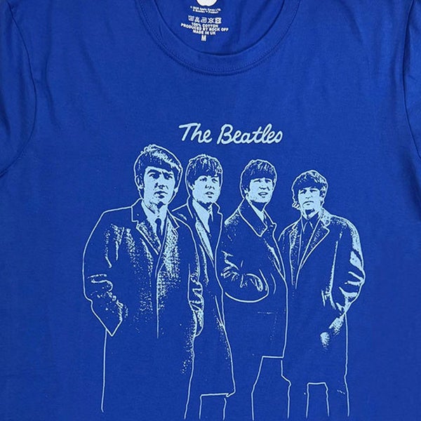 The Beatles Band Outline T Shirt Carousel 2